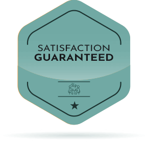 Satisfaction guaranteed badge